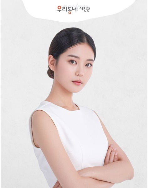 시흥배곧취업사진, 복장이랑도 잘 어울리게 우리동네사진관
